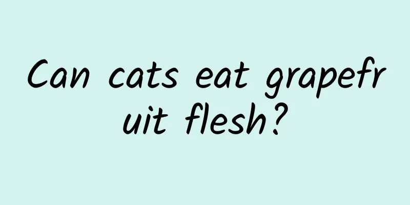 Can cats eat grapefruit flesh?