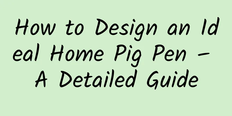 How to Design an Ideal Home Pig Pen – A Detailed Guide
