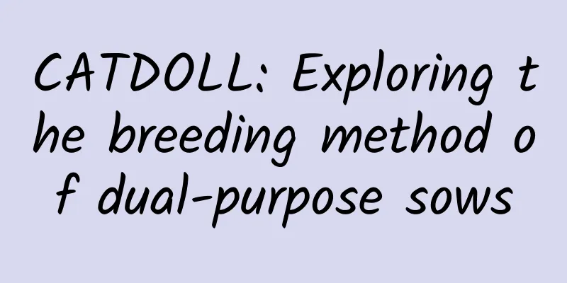 CATDOLL: Exploring the breeding method of dual-purpose sows