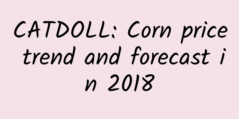 CATDOLL: Corn price trend and forecast in 2018