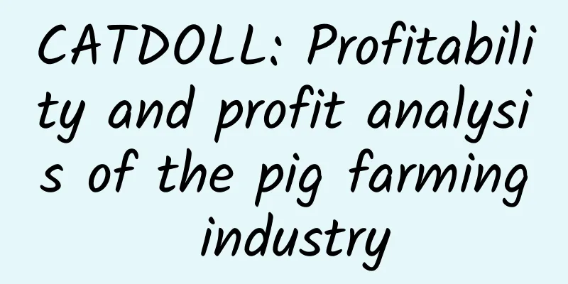 CATDOLL: Profitability and profit analysis of the pig farming industry