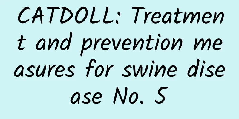CATDOLL: Treatment and prevention measures for swine disease No. 5