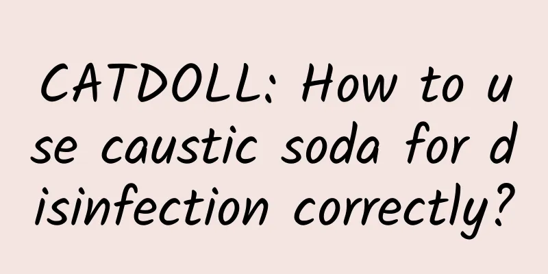 CATDOLL: How to use caustic soda for disinfection correctly?