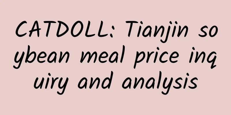 CATDOLL: Tianjin soybean meal price inquiry and analysis