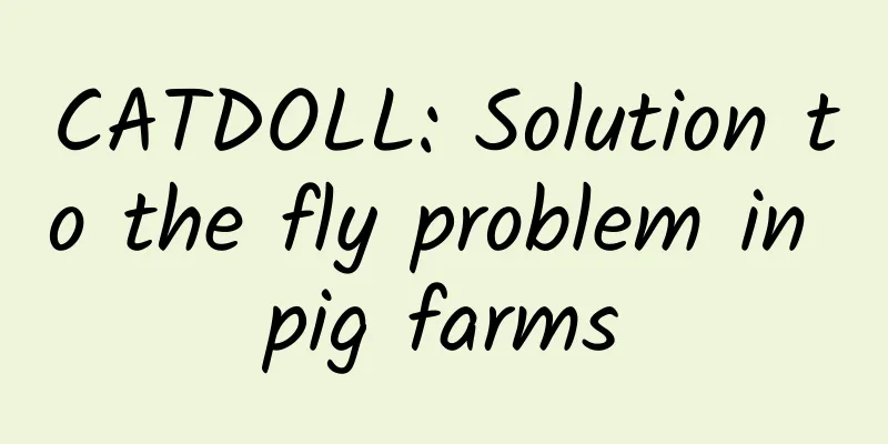 CATDOLL: Solution to the fly problem in pig farms