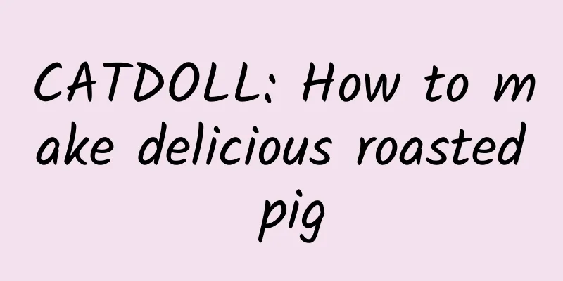 CATDOLL: How to make delicious roasted pig