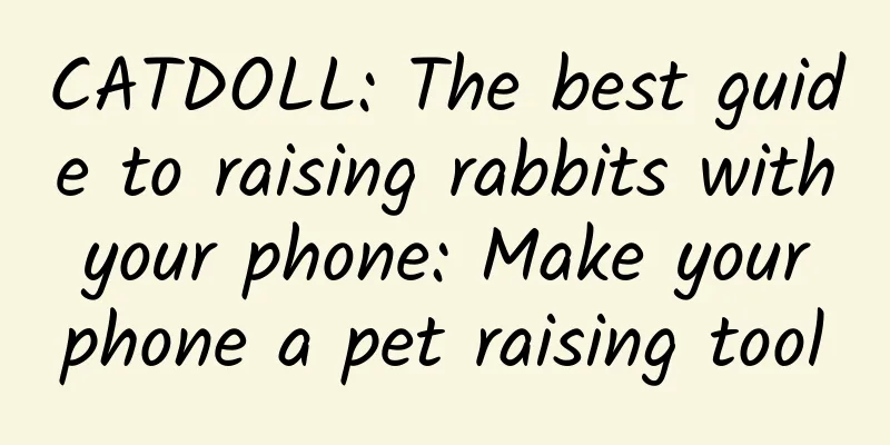 CATDOLL: The best guide to raising rabbits with your phone: Make your phone a pet raising tool