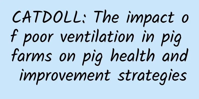CATDOLL: The impact of poor ventilation in pig farms on pig health and improvement strategies