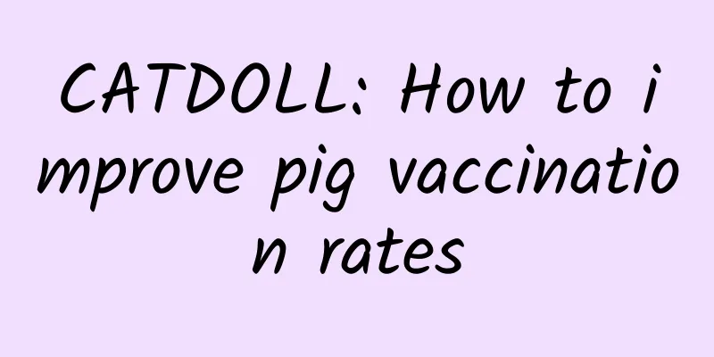 CATDOLL: How to improve pig vaccination rates