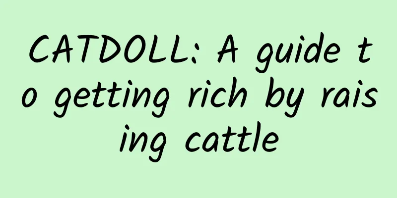 CATDOLL: A guide to getting rich by raising cattle