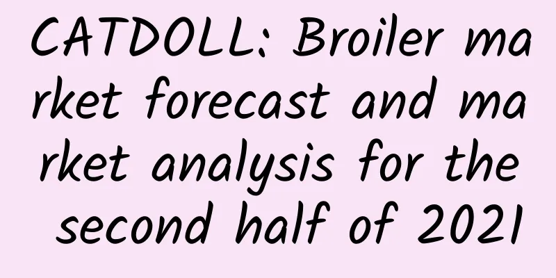 CATDOLL: Broiler market forecast and market analysis for the second half of 2021