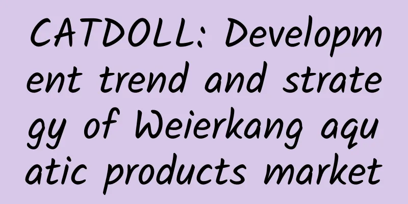 CATDOLL: Development trend and strategy of Weierkang aquatic products market