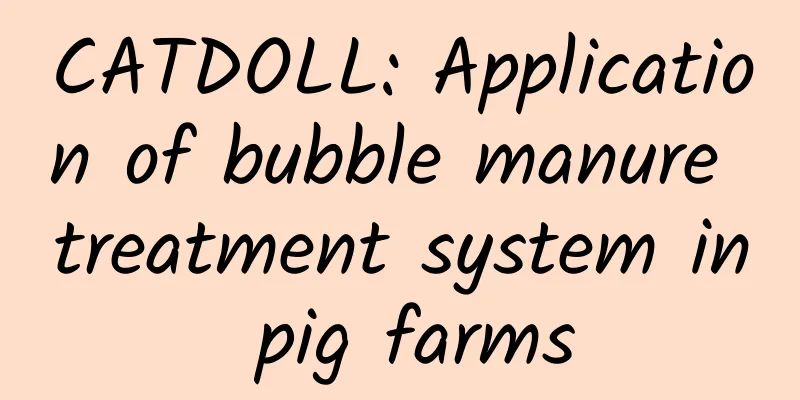 CATDOLL: Application of bubble manure treatment system in pig farms