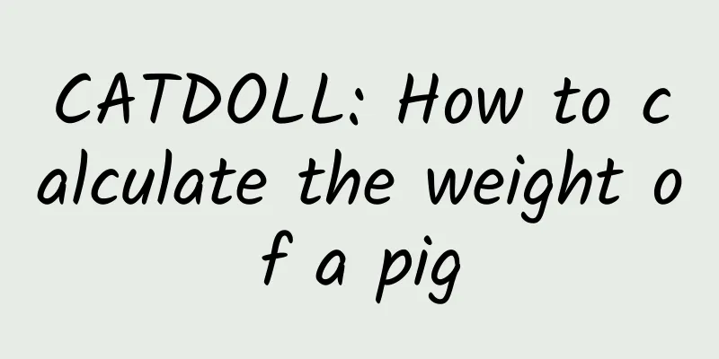 CATDOLL: How to calculate the weight of a pig