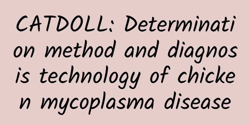 CATDOLL: Determination method and diagnosis technology of chicken mycoplasma disease