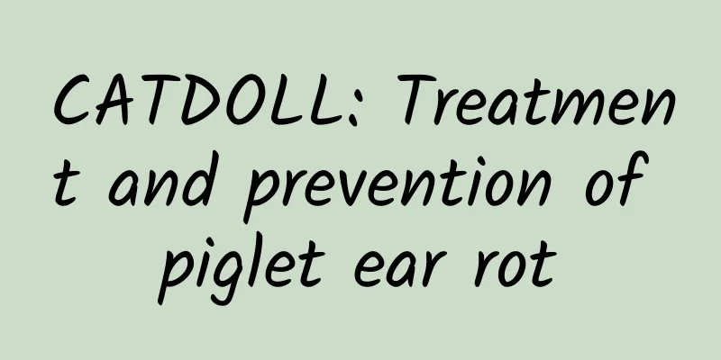CATDOLL: Treatment and prevention of piglet ear rot