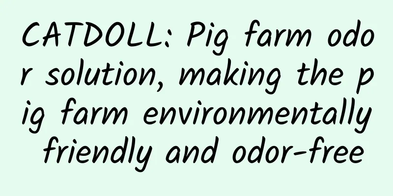 CATDOLL: Pig farm odor solution, making the pig farm environmentally friendly and odor-free