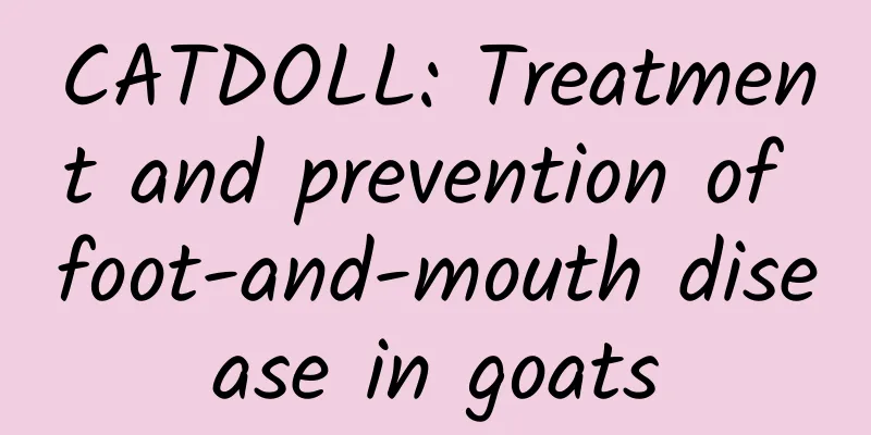 CATDOLL: Treatment and prevention of foot-and-mouth disease in goats