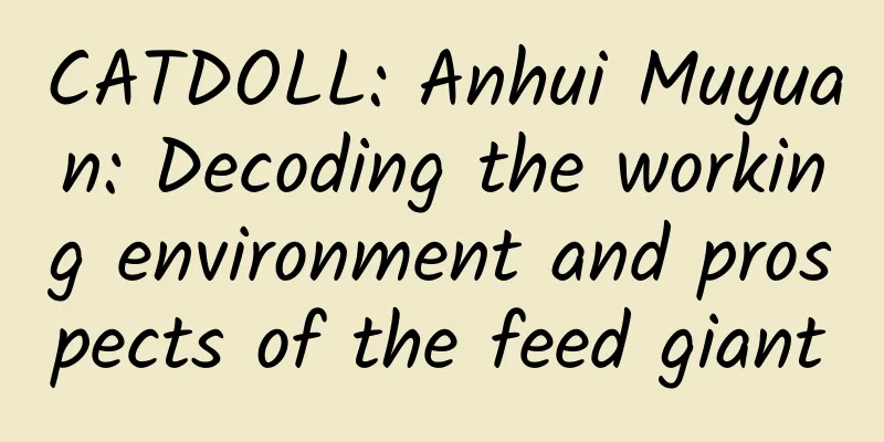 CATDOLL: Anhui Muyuan: Decoding the working environment and prospects of the feed giant