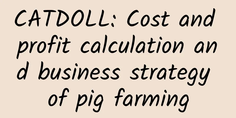 CATDOLL: Cost and profit calculation and business strategy of pig farming