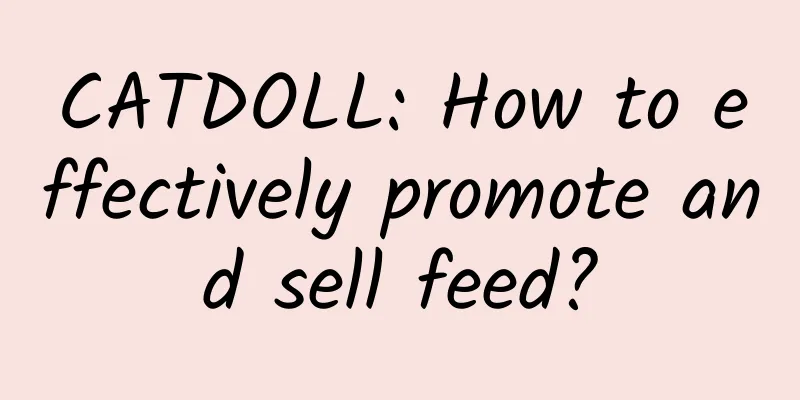 CATDOLL: How to effectively promote and sell feed?