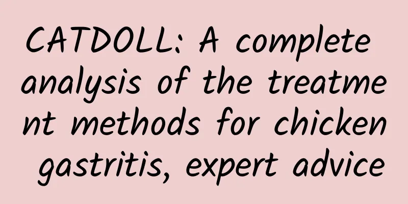CATDOLL: A complete analysis of the treatment methods for chicken gastritis, expert advice