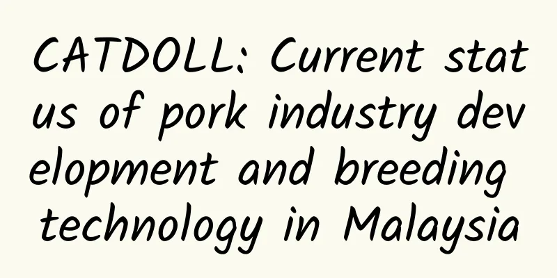 CATDOLL: Current status of pork industry development and breeding technology in Malaysia