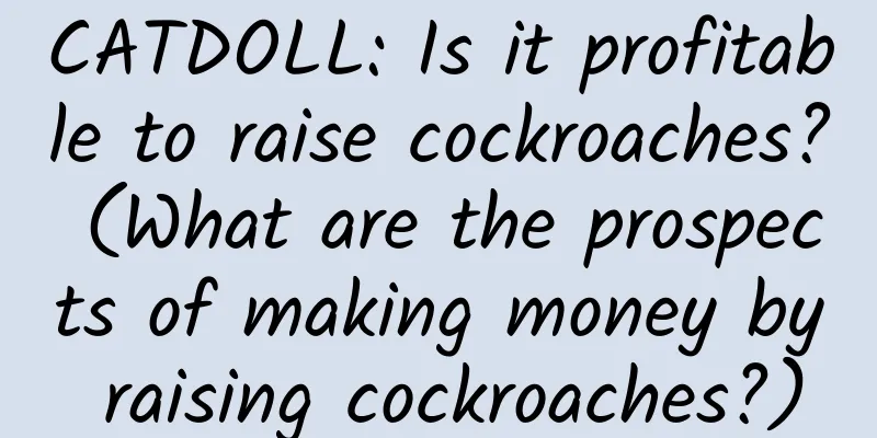 CATDOLL: Is it profitable to raise cockroaches? (What are the prospects of making money by raising cockroaches?)