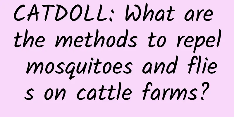 CATDOLL: What are the methods to repel mosquitoes and flies on cattle farms?