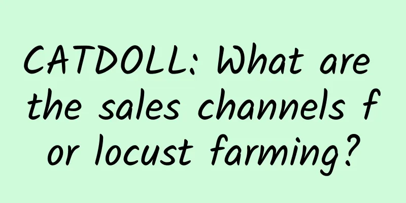 CATDOLL: What are the sales channels for locust farming?