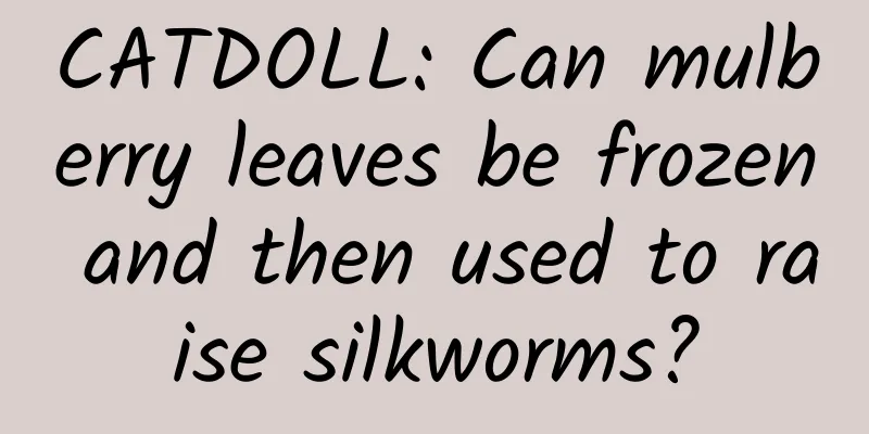 CATDOLL: Can mulberry leaves be frozen and then used to raise silkworms?