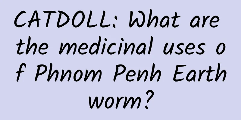 CATDOLL: What are the medicinal uses of Phnom Penh Earthworm?