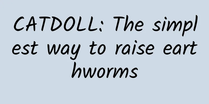 CATDOLL: The simplest way to raise earthworms