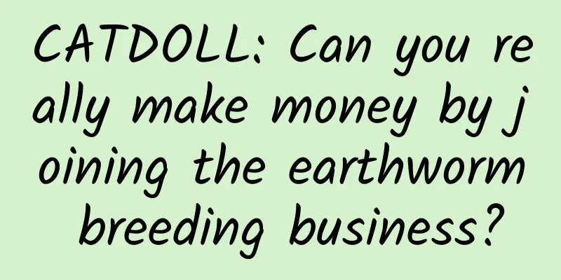 CATDOLL: Can you really make money by joining the earthworm breeding business?