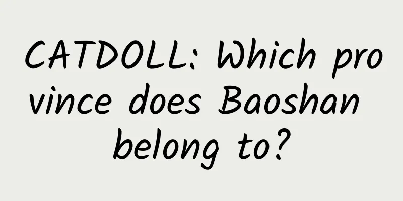 CATDOLL: Which province does Baoshan belong to?