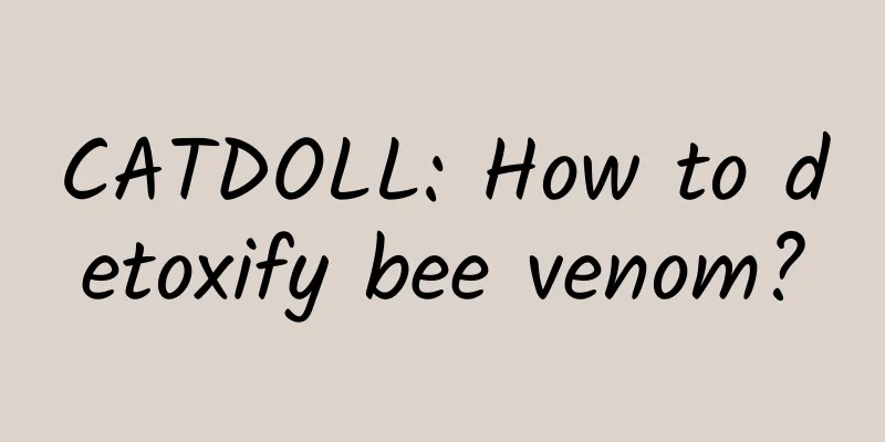 CATDOLL: How to detoxify bee venom?