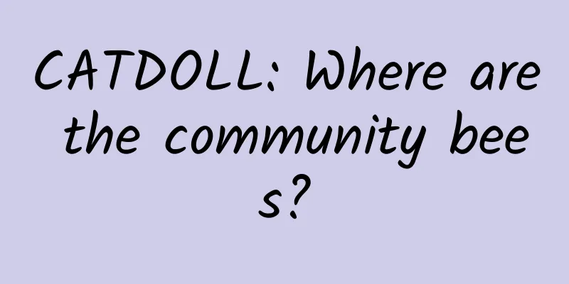 CATDOLL: Where are the community bees?
