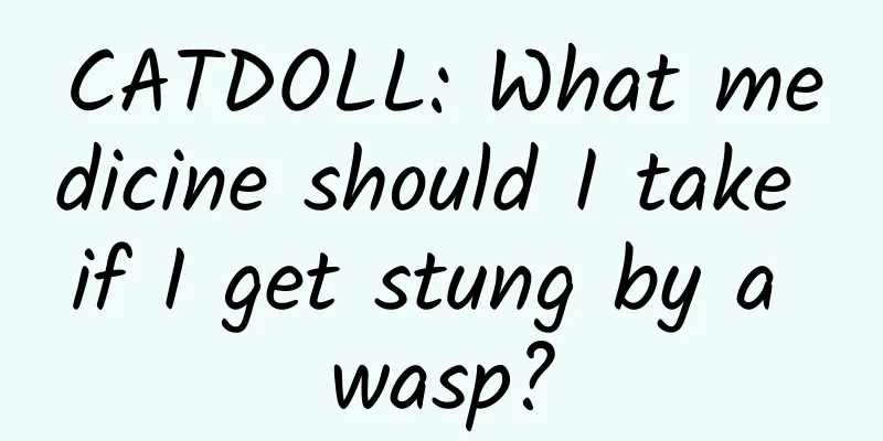 CATDOLL: What medicine should I take if I get stung by a wasp?
