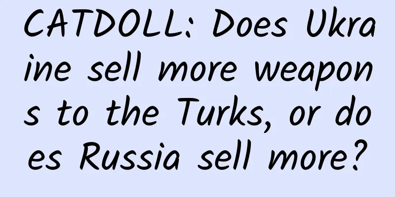 CATDOLL: Does Ukraine sell more weapons to the Turks, or does Russia sell more?