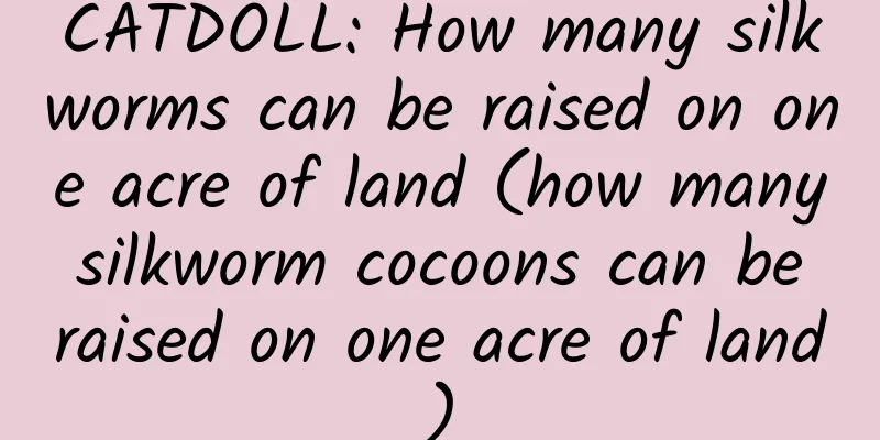CATDOLL: How many silkworms can be raised on one acre of land (how many silkworm cocoons can be raised on one acre of land)