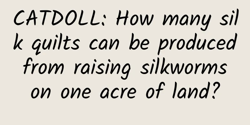 CATDOLL: How many silk quilts can be produced from raising silkworms on one acre of land?