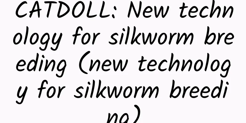 CATDOLL: New technology for silkworm breeding (new technology for silkworm breeding)