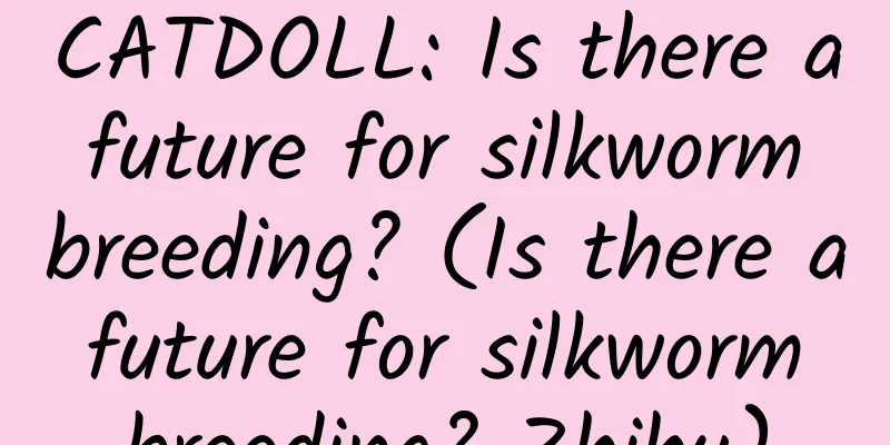 CATDOLL: Is there a future for silkworm breeding? (Is there a future for silkworm breeding? Zhihu)