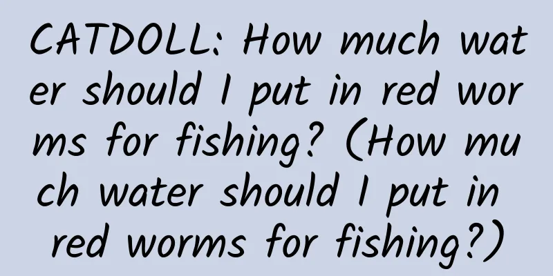 CATDOLL: How much water should I put in red worms for fishing? (How much water should I put in red worms for fishing?)