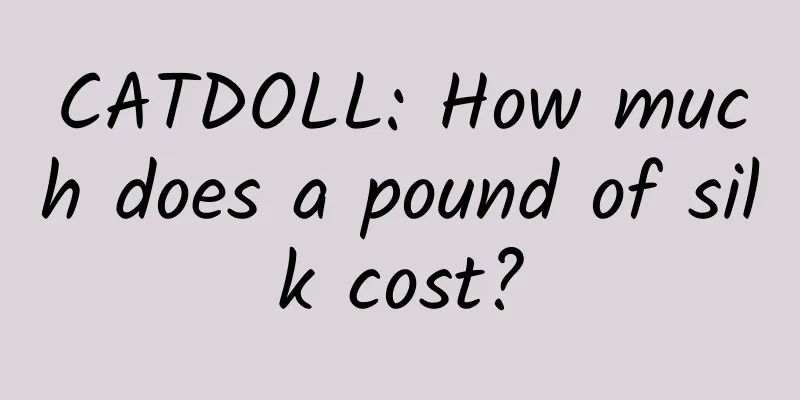 CATDOLL: How much does a pound of silk cost?