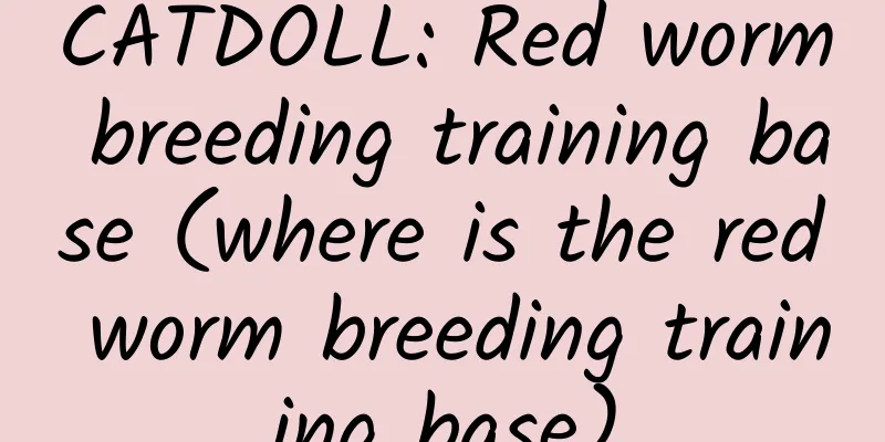 CATDOLL: Red worm breeding training base (where is the red worm breeding training base)