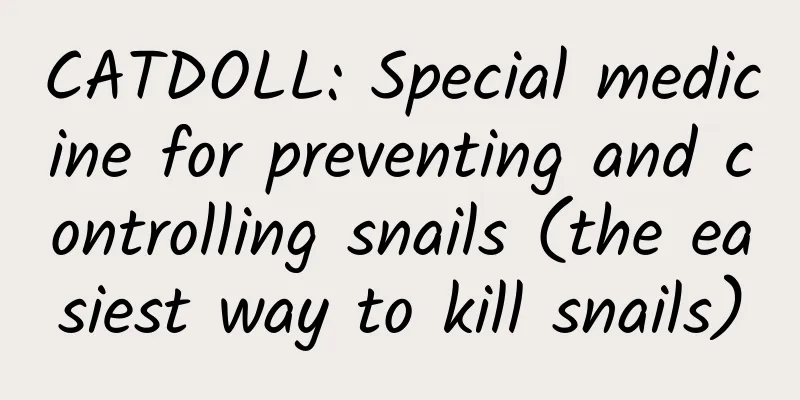 CATDOLL: Special medicine for preventing and controlling snails (the easiest way to kill snails)