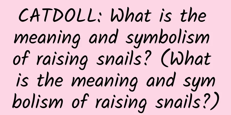 CATDOLL: What is the meaning and symbolism of raising snails? (What is the meaning and symbolism of raising snails?)