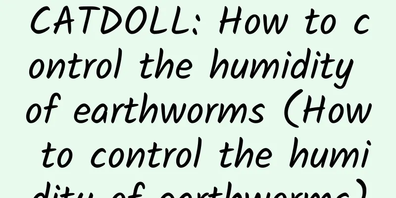 CATDOLL: How to control the humidity of earthworms (How to control the humidity of earthworms)