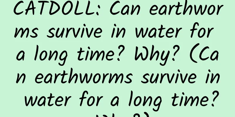 CATDOLL: Can earthworms survive in water for a long time? Why? (Can earthworms survive in water for a long time? Why?)